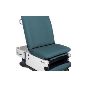 power200 Exam Table with Power High-Low and Manual Back, Lakeside Blue
