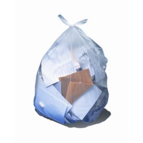 Trash Can Liner, Low-Density, 24" x 32", Clear