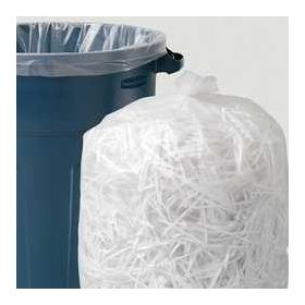 Trash Can Liner, 40" x 46", 0.75 Mil, 40-45 gal., Clear