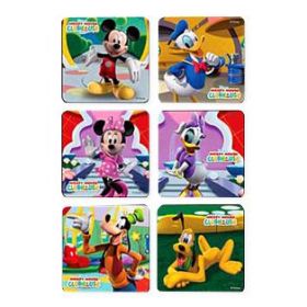 Disney Mickey Mouse Clubhouse Stickers, 2.5", 75/Roll