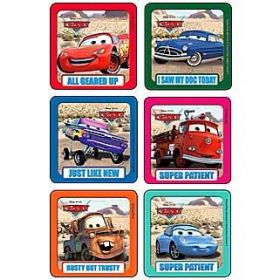 Disney Cars Super Patient Stickers, 2.5", 75/Roll