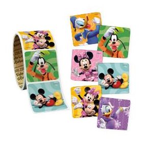 Disney Mickey Mouse Clubhouse Value Stickers, 1-5/8", 100/Roll