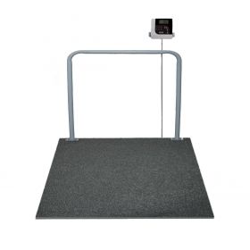 Stationary In-Floor Digital Wheelchair Scale, Weight Capacity of 1, 000 lb. (454 kg)