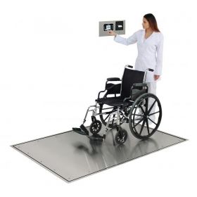 Solace Series Stationary In-Floor Digital Dialysis Wheelchair Scale, Weight Capacity 1, 000 lb.