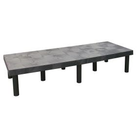 Polymer Dunnage Rack, Solid, 24" x 66" x 12"