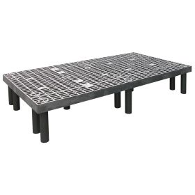 Polymer Dunnage Rack, Ventilated, 36" x 66" x 12"