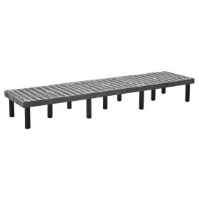 Polymer Dunnage Rack, Ventilated, 24" x 96" x 12"