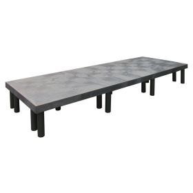 Polymer Dunnage Rack, Solid, 36" x 96" x 12"