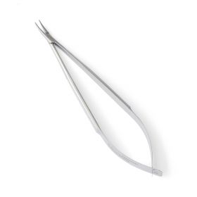 Castroviejo Curved Non-Locking Needle Holder with 10 mm Jaw, 5-1/2" (14 cm)
