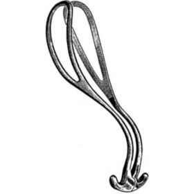 13"(33 cm) Laufe-Piper Obstetrical Forceps