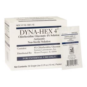 Dyna-Hex 4% CHG Packets, 15 mL