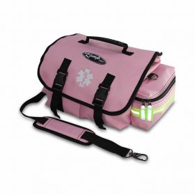 Premium Nylon First Responder Bag, Pink, 8" x 18" x 8", 2 lbs.