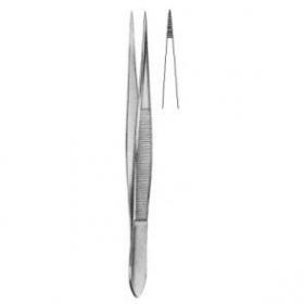 Hunter Splinter Forceps with Pin,Straight,Smooth,5"