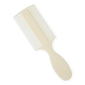 Two-Sided Fine Tooth Baby Comb, Ivory