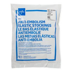 EMS Thigh-High Anti-Embolism Stocking, Size Large Regular MDS160864H