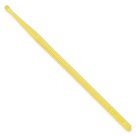 Disposable Ear Curette, Large Spoon, 4 mm, Yellow