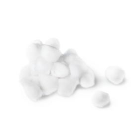 Nonsterile Cotton Balls, Size M, 1", 200/bg