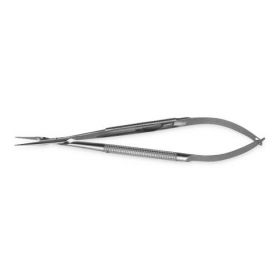 Jacobson Needle Holder, Round Handle, Curved, Smooth