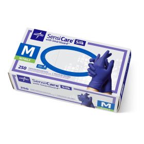 SensiCare Silk Powder-Free Nitrile Exam Gloves MDS2585