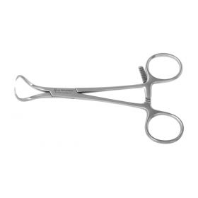 Pointed Jaw with Step Bone Reduction Ratchet Forceps, 6-3/4"(17.1 cm)
