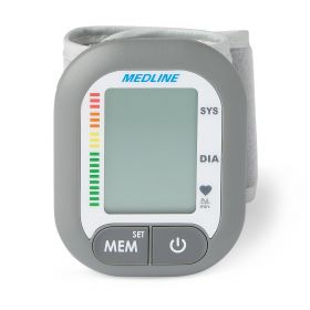 Digital Wrist Blood Pressure Monitor Unit with Wrist Cuff 13.5 cm to 21.5 cm