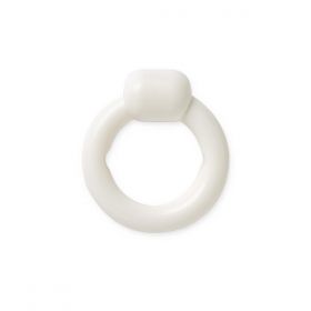 Pessary Ring With Knob, Without Support, Size 0, 1.75", 44 mm