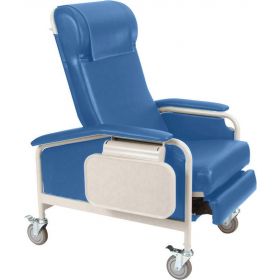 Clinical Recliner, 6-Position, Royal Blue