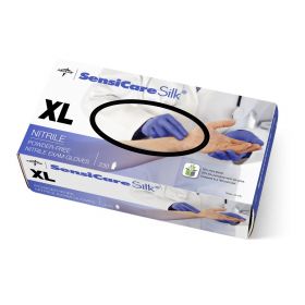 SensiCare Silk Powder-Free Nitrile Exam Gloves MDS7587