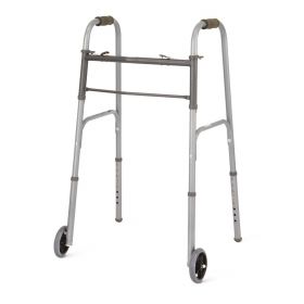 2-Button Basic Walker with 5" Wheels MDS86410W54BH