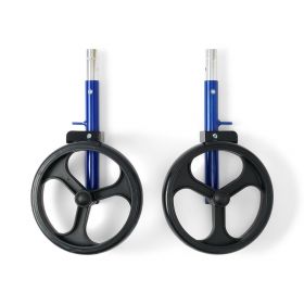 One Pair Of Rear Wheel Assemblies for MDS86825, 1 Left and 1 Right Rear Assembly, Includes Legs With Brake Shoes, Wheels and Bearings