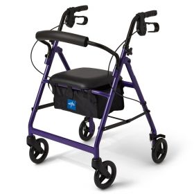 Basic Rollator with 6" Wheels, Purple