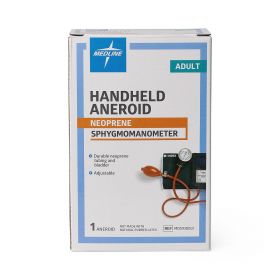 Neoprene Handheld Aneroid Sphygmomanometer, Adult