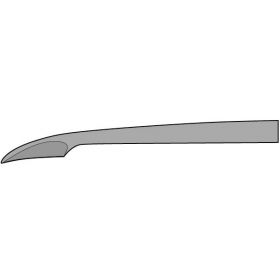 KNIFE, ARTHR, SICKLE, TRIANGLE HNDL, 240MM