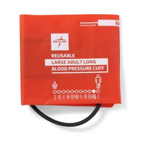 Reusable 1-Tube Blood Pressure Cuff with Marquette Connector, Large Adult Long