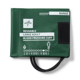 Reusable 2-Tube Blood Pressure Cuff with Marquette Connector, Large Adult