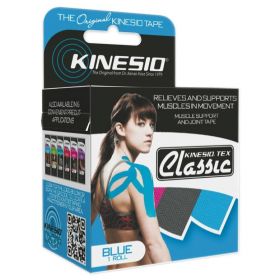 Kinesio Tex Classic Tape, 2" x 4.37 yd., Blue