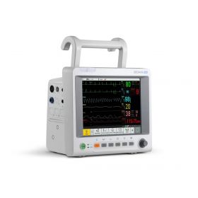 iM60 Patient Monitor with NIBP, SPO2, TEMP, and ECG plus Touchscreen, Wi-Fi, Printer, and CO2