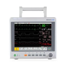 iM70 Patient Monitor with NIBP, SPO2, TEMP, and ECG plus Touchscreen, Wi-Fi, Printer, and CO2