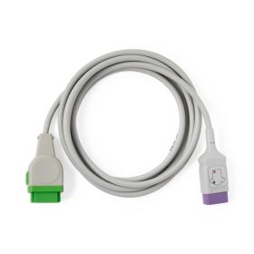 Reusable ECG Trunk Cable for GE Machines, 3-Lead Leadwire
