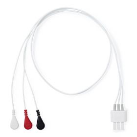 Disposable ECG Leadwire for Drager / Siemens Machines, Snap Electrode Connection, 3-Lead