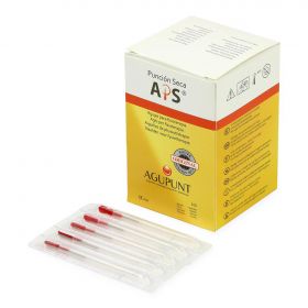 APS Standard Dry Needle, 0.25 x 25 mm, Red Tip