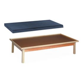Replacement Mat for Wooden Platform Table, 6' x 3' x 2", Navy