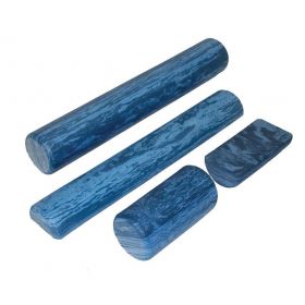 Extra-Firm Blue EVA Foam Roller, 6" x 36" Round