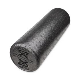 Extra-Firm Composite Foam Roller, Black, Round, 6" x 18"