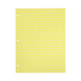 Instrument ID Tape Sheet, White / Yellow, 1/4" Wide