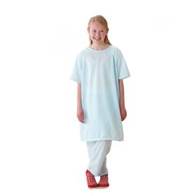 Pediatric Pajama Gown, Blue, Size L