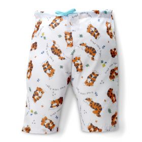 Pediatric Pajama Pants, Tired Tiger Print, Size XS