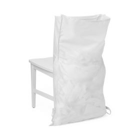 Nylon Hamper Bag with Chair Back, 24" x 36", White, 2 Dozen