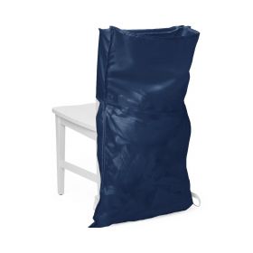 Nylon Hamper Bag with Chair Back, 24" x 36", Navy, 2 Dozen
