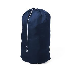 Nylon Hamper Bag with Drawcord, 18", Navy, 2 Dozen
